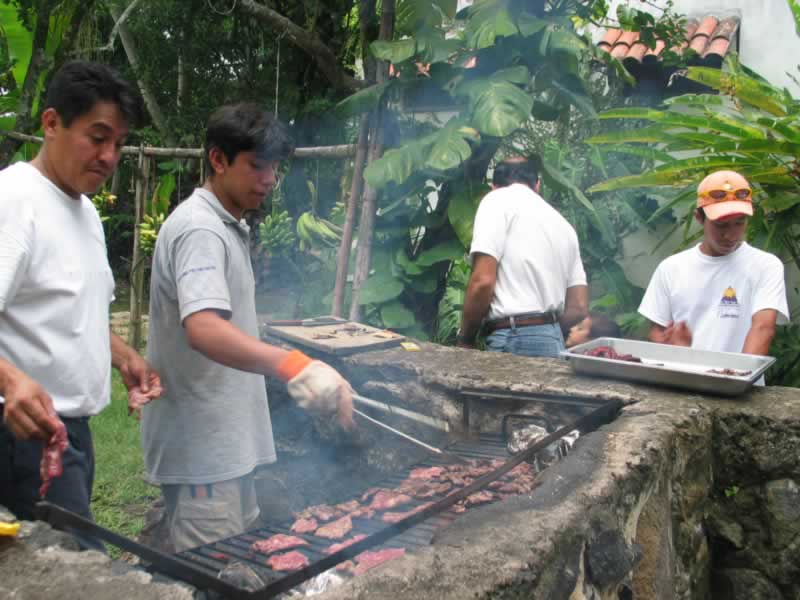 Palapa Del Campamento Rio Filobobos Tlapacoyan Veracruz